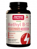 JARROW Methyl B12, Methylcobalamin 500mg 100 chev