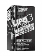 Nutrex Lipo-6 Black Ultra Concentrate Stim-Free 60 caps